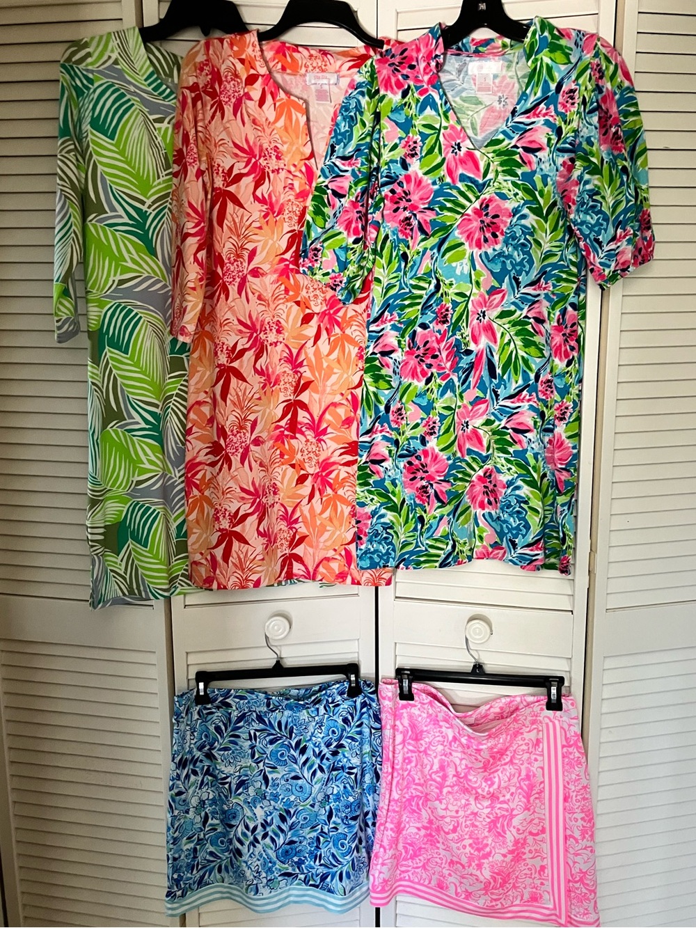 Lot of 5 Stella Parker Dresses & 2 Skorts NWT